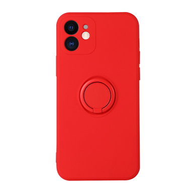 Samsung A32 5G raudona VENNUS SILICONE RING nugarėlė 3