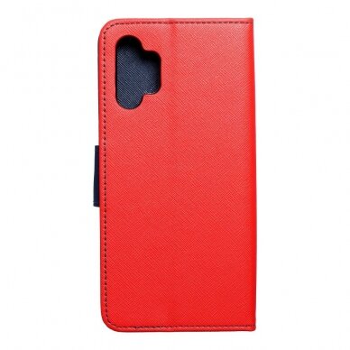 Samsung A32 5G raudonas Fancy Diary dėklas 1
