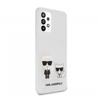 Samsung A32 5G skaidri KARL LAGERFELD nugarėlė KLHCA32CKTR 3