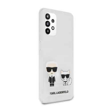 Samsung A32 5G skaidri KARL LAGERFELD nugarėlė KLHCA32CKTR 3