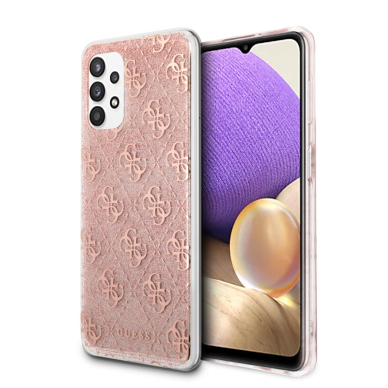 Samsung A32 5G šviesiai rožinė GUESS nugarėlė GUHCA32PCU4GLPI Samsung A32 5G šviesiai rožinė GUESS nugarėlė GUHCA32PCU4GLPI