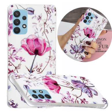 Samsung A32 balta Tracy nugarėlė Lotus Flower 3