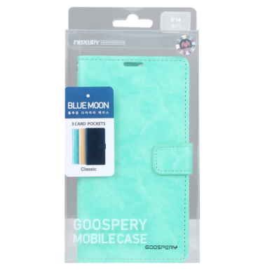Samsung A32 mėtos spalvos MERCURY BLUE MOON2 dėklas 1