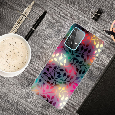 Samsung A32 Tracy nugarėlė Black Leaf 1