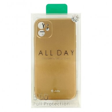 Samsung A33 5G aukso spalvos JELLY3 nugarėlė 4