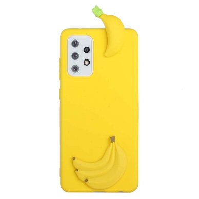 Samsung A33 5G geltona nugarėlė Banana 4D 1