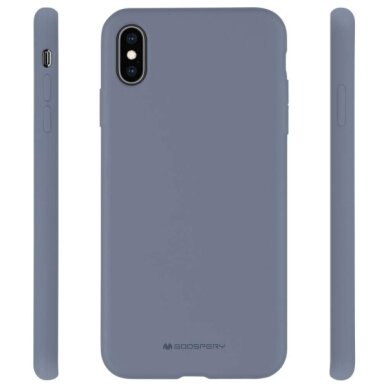 Samsung A33 5G grey blue MERCURY SILICONE nugarėlė 3