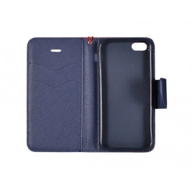Samsung A33 5G raudonas Fancy Diary dėklas 1