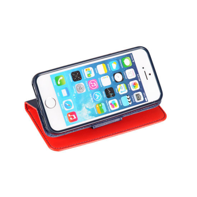 Samsung A33 5G raudonas Fancy Diary dėklas 2