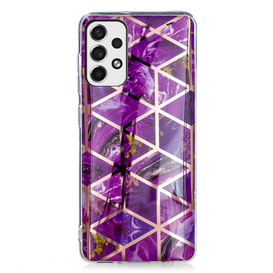 Samsung A33 5G Tracy nugarėlė Geometric Purple Marble