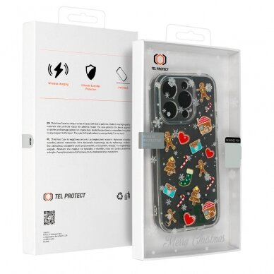 Samsung A34 5G clear Christmas nugarėlė Design 2 5