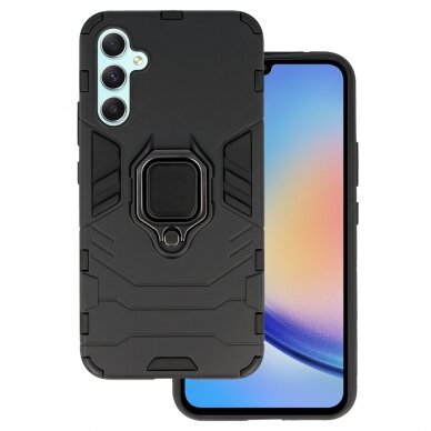 Samsung A34 5G juoda RING ARMOR nugarėlė