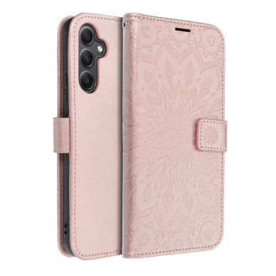 Samsung A34 5G MEZZO rausvas Mandala dėklas 11