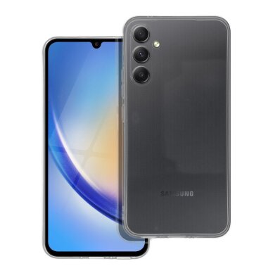 Samsung A34 5G skaidri ULTRA SLIM 2 mm nugarėlė