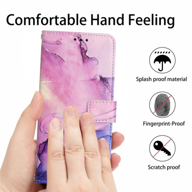 Samsung A34 5G Tracy fashion dėklas Marble Pink/Purple 6