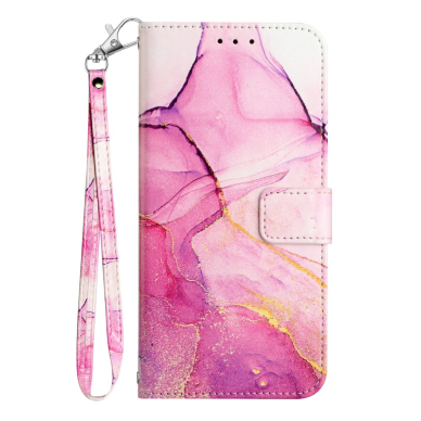 Samsung A54 5G Tracy fashion dėklas Marble Pink/Purple/Gold 4