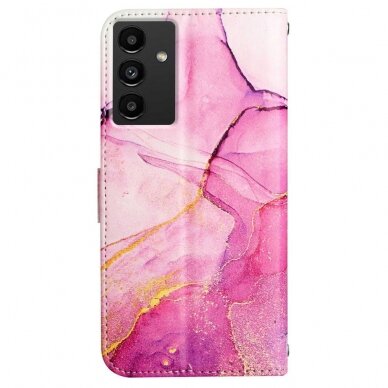 Samsung A54 5G Tracy fashion dėklas Marble Pink/Purple/Gold 5