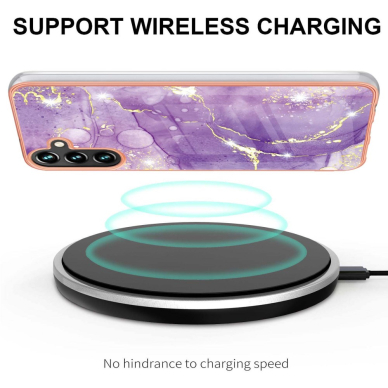 Samsung A34 5G Tracy nugarėlė MILKY WAY MARBLE Purple 2