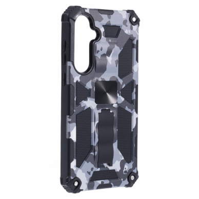 Samsung A35 5G black camouflage ARMOR METAL nugarėlė 2