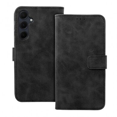 Samsung A35 5G black VELVET dėklas 9