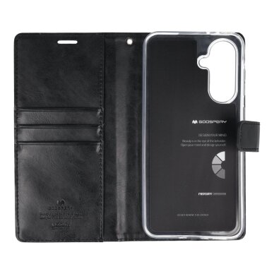 Samsung A36 5G black MERCURY BLUE MOON2 dėklas 2