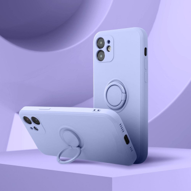 Samsung A36 5G purple SILICONE RING nugarėlė 3