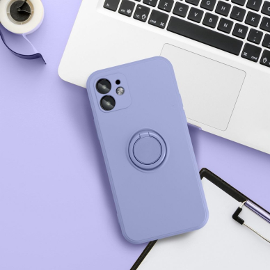 Samsung A36 5G purple SILICONE RING nugarėlė 4