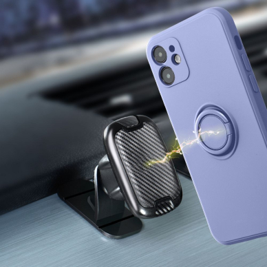 Samsung A36 5G purple SILICONE RING nugarėlė 6