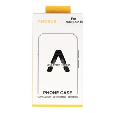 Samsung A37 5G black RING ARMOR WITH CAMSHIELD nugarėlė 2