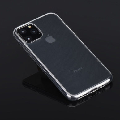 Samsung A40 skaidri ULTRA SLIM 0,5 mm nugarėlė 3