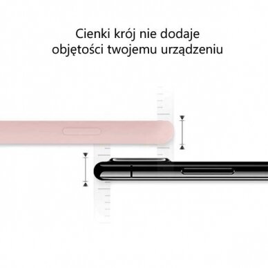 Samsung A41 pink sand MERCURY SILICONE nugarėlė 3