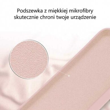 Samsung A41 pink sand MERCURY SILICONE nugarėlė 5
