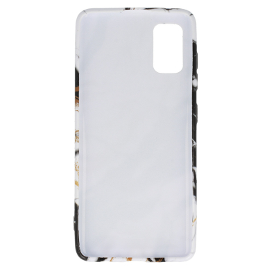 Samsung A41 MARBLE SILICONE nugarėlė Design3 2