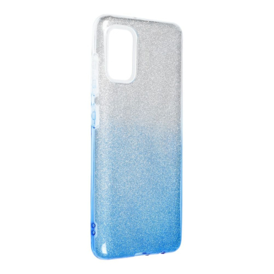 Samsung A41 mėlyna GLITTER3 nugarėlė