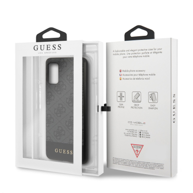 Samsung A41 pilka originali GUESS GUHCA41G4GLGR nugarėlė 5
