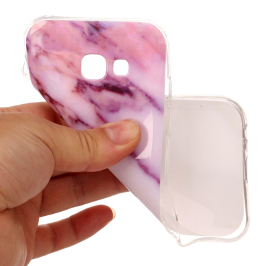 Samsung A5 2017 Tracy nugarėlė Purple Marble 3