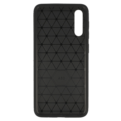 Samsung A50 juoda LYGCARBON nugarėlė 2
