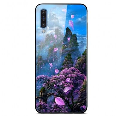Samsung A50 picture glass nugarėlė Flower Mountain