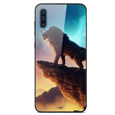 Samsung A50 picture glass nugarėlė Lion