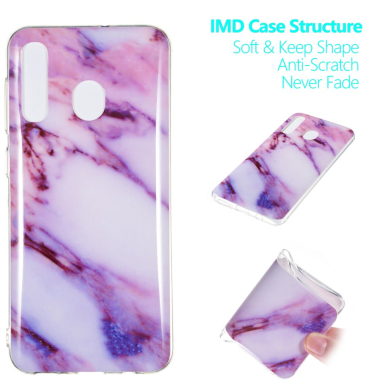 Samsung A50 Tracy nugarėlė Purple Marble
