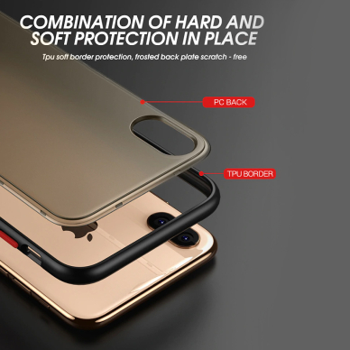 Samsung A50/A50s/A30s skaidri matinė VENNUS BUMPER nugarėlė 2