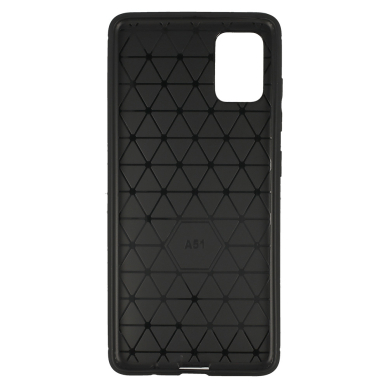 Samsung A51 balck LYGCARBON nugarėlė 2