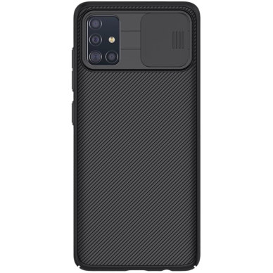 Samsung A51 juoda NILLKIN CAMSHIELD nugarėlė