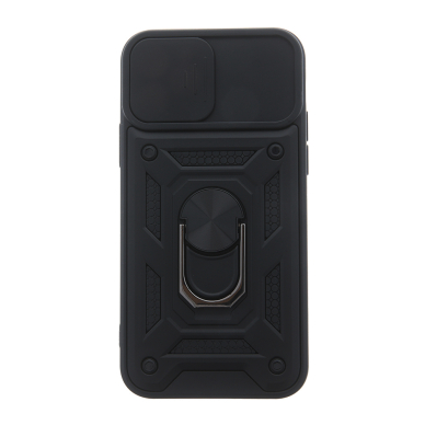 Samsung A51 juoda RING ARMOR WITH CAMSHIELD nugarėlė 3
