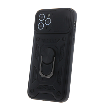Samsung A51 juoda RING ARMOR WITH CAMSHIELD nugarėlė 4