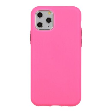 Samsung A51 mėlyna SOLID SILICONE nugarėlė 3