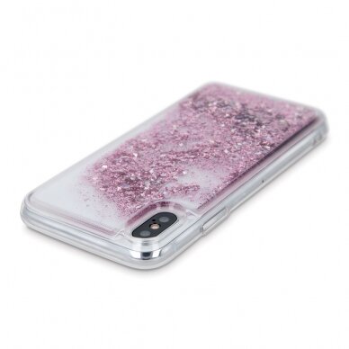 Samsung A51 pink WATER SPARKLE nugarėlė 3