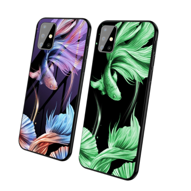 Samsung A51 Tracy picture glass nugarėlė Fish 6