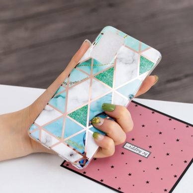 Samsung A52/A52 5G Tracy nugarėlė Green/White 2