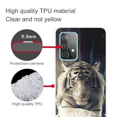 Samsung A52/A52 5G Tracy nugarėlė White Tiger 2